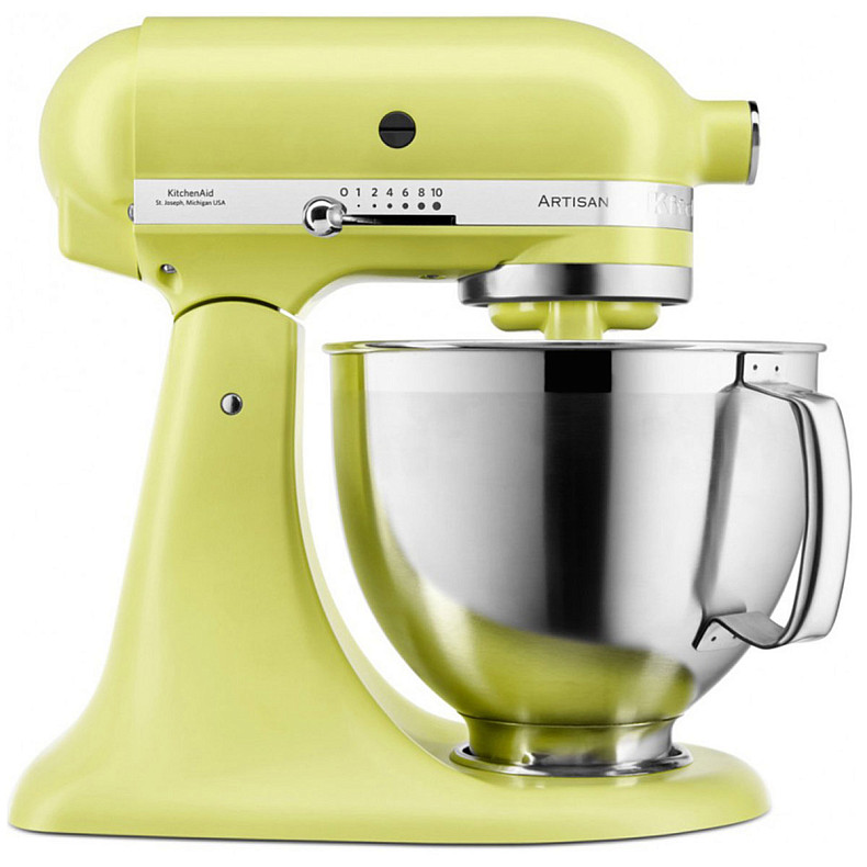 Кухонный комбайн KitchenAid Artisan 4,8 л 5KSM185PSEKG с откидным блоком сияющий Киото