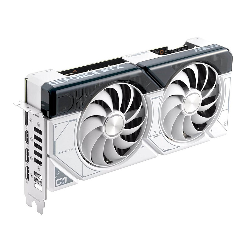 Видеокарта ASUS GeForce RTX 4070 SUPER 12GB GDDR6X DUAL-RTX4070S-12G-WHITE