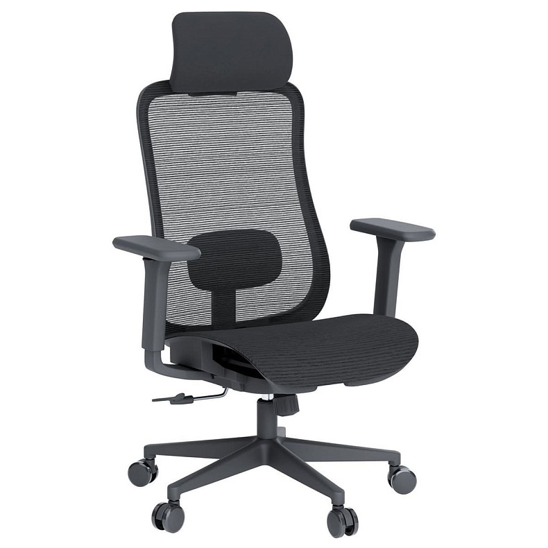 Офисное кресло OfficePro Wave OC670-B-B-B