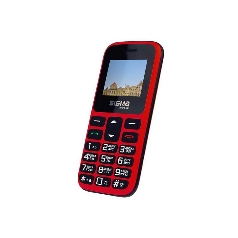 Мобільний телефон Sigma mobile Comfort 50 Hit 2020 Dual Sim Red (4827798120958)