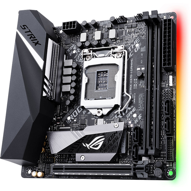 Материнcкая плата ASUS STRIX_H370-I_GAMING