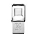 Флеш-накопичувач USB 2.0 64GB Type-C T&G 104 Metal Series Silver (TG104TC-64G)