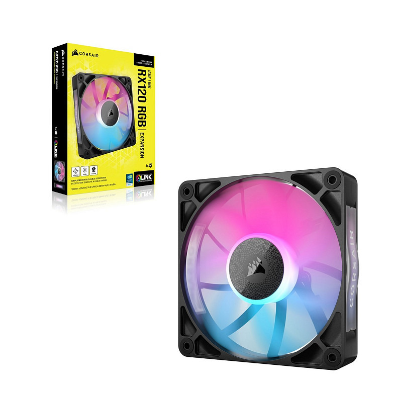 Вентилятор Corsair iCUE Link RX120 RGB PWM (CO-9051017-WW)