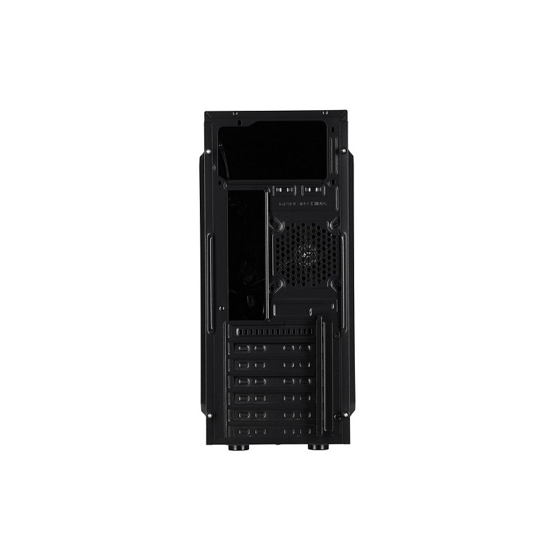 Корпус 2E Alfa E130, без БЖ, 2xUSB3.0, 1xUSB2.0, 1х80мм, ATX, чорний