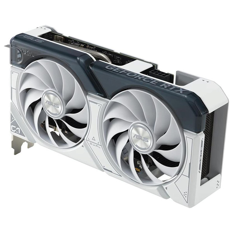 Відеокарта Asus Dual OC GeForce RTX 4060 8GB GDDR6 White (DUAL-RTX4060-O8G-WHITE)