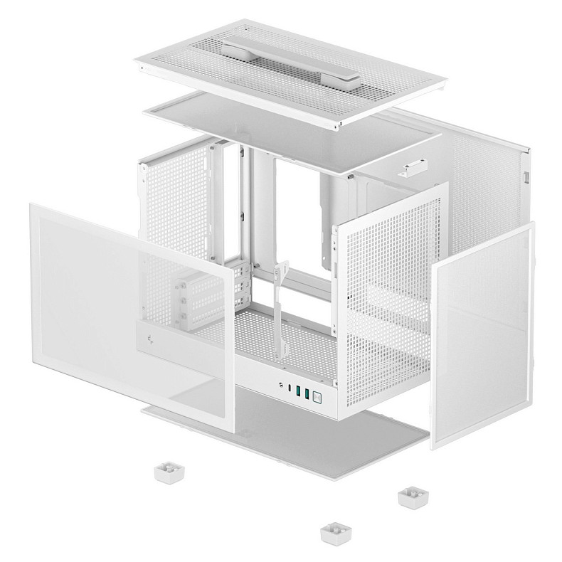 Корпус DeepCool CH160 White (R-CH160-WHNGI0-G-1)