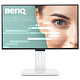Монітор 23.8" BenQ GW2490TC, IPS, 144hz, HDMI, DP, USB-C, HAS, колонки, білий