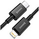 Кабель Baseus Superior Fast Charging USB-C-Lightning, 1м Black (CATLYS-A01)