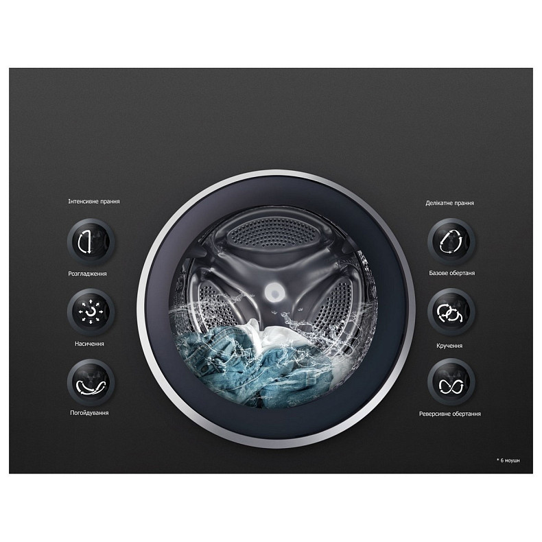 Стирально-сушильная машина LG F2J6HG0W