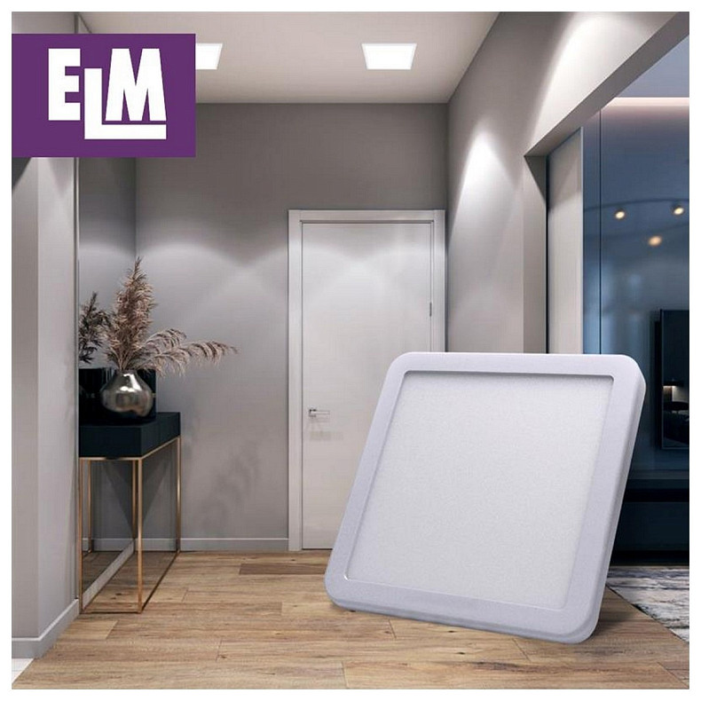 Светильник встраиваемый светодиодный ELM Tetra V 15W 6500К IP20 (26-0063)