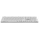 Комплект беспроводной MSI K210 мышка и клавиатура, белый