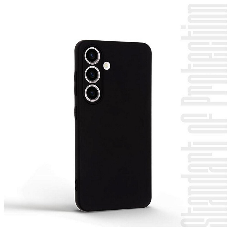 Чехол-накладка Armorstandart Matte Slim Fit для Samsung Galaxy S24 SM-S921 Camera cover Black (ARM72