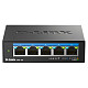 Комутатор D-Link DMS-105 5x2.5GE, Некерований