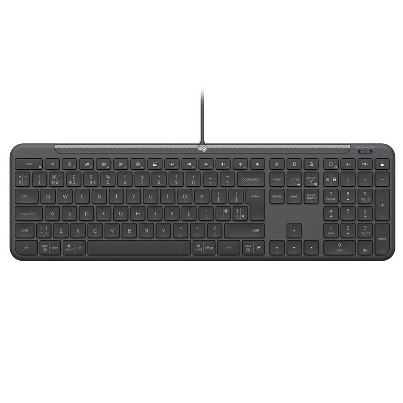 Клавіатура Logitech Signature Slim K620 for Business Graphite (920-013333)