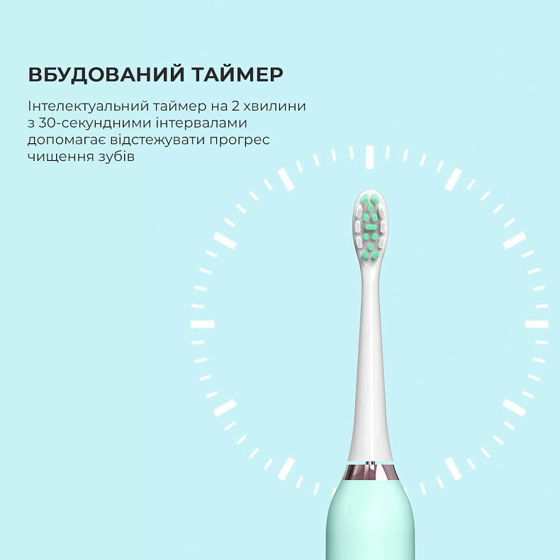 Электрическая зубная щетка Jimmy T6 Electric Toothbrush with Face Clean Blue