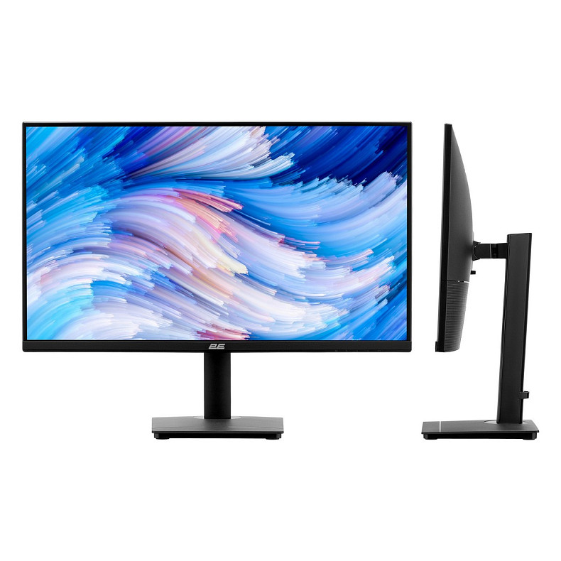 Монитор 2E 27" N2723B D-Sub, HDMI, IPS, 75Hz, Pivot