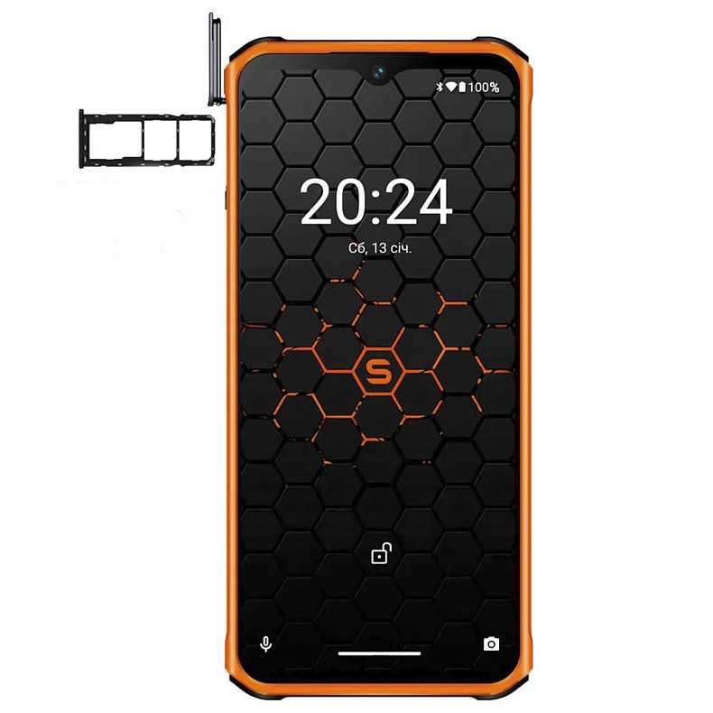 Смартфон Sigma mobile X-treme PQ56 Dual Sim Black/Orange