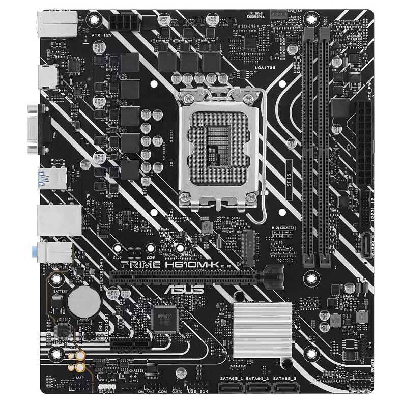 Материнська плата Asus Prime H610M-K Socket 1700