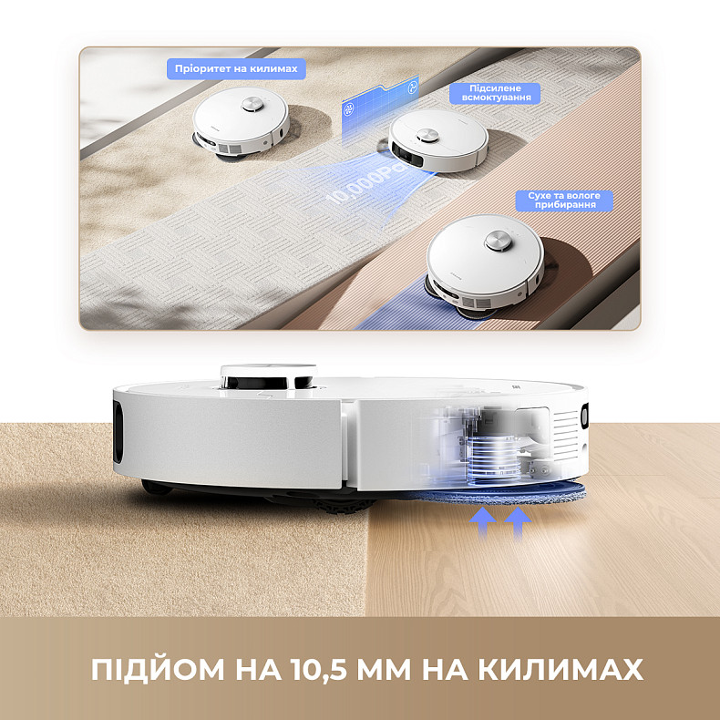 Робот-пылесос моющий Dreame Bot L10S Ultra Gen 2