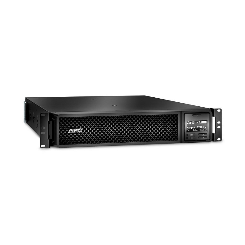ИБП APC Smart-UPS SRT 3000VA RM LCD, Online, 10 х IEC, USB, RJ-45, металл (SRT3000RMXLI)