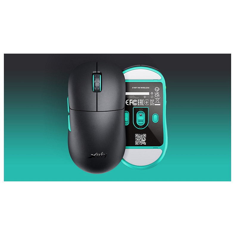 Мишка Xtrfy M8 WIRELESS Black