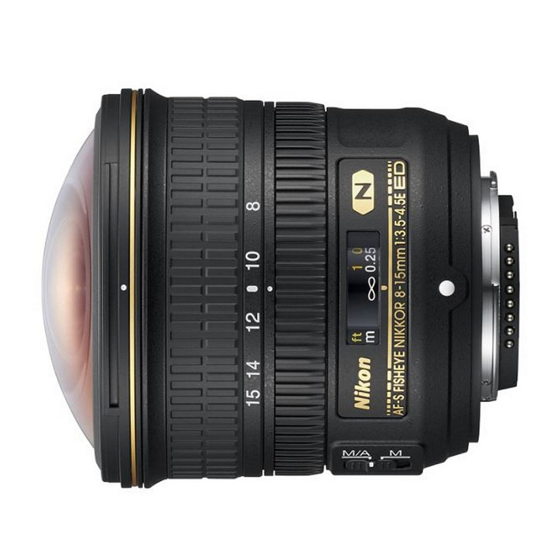 Об'єктив Nikon 8-15mm f/3.5-4.5E ED AF-S FISHEYE