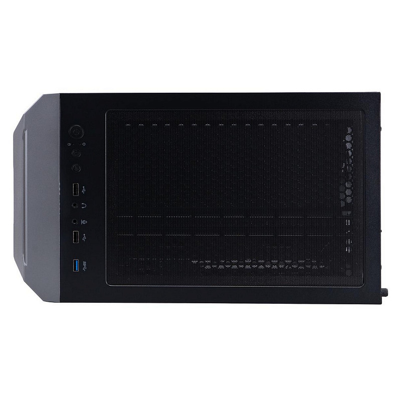 Корпус 1stPlayer D3-A-BK-1F7-14-1F7 Black без БП