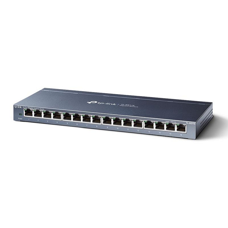 Комутатор TP-Link TL-SG116  (16*1Гбит)