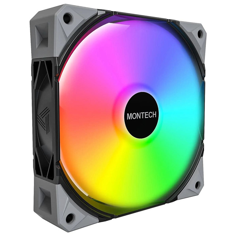Набор из трех вентиляторов Montech E28 120MM ARGB 3 PACK (B)