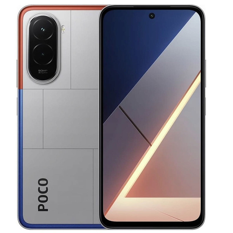 Смартфон Xiaomi Poco M7 4G 8/256GB (with charger) Silver EU