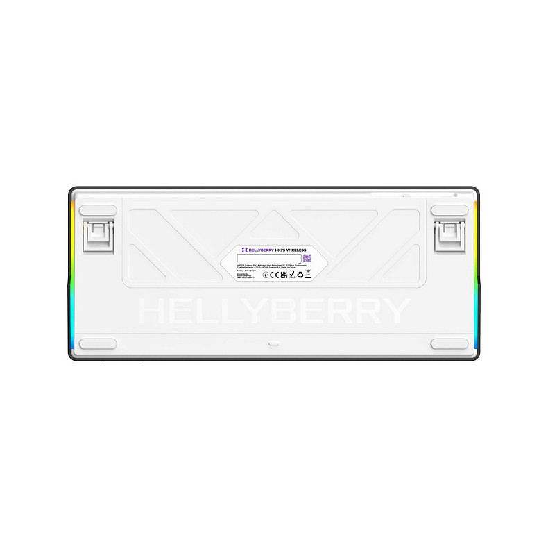 Клавиатура Hator Hellyberry HK75 Wireless White/Violet