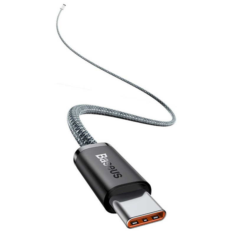 Кабель Baseus Dynamic Series Fast Charging Data Cable Type-C to Type-C 100W 1m Slate Gray