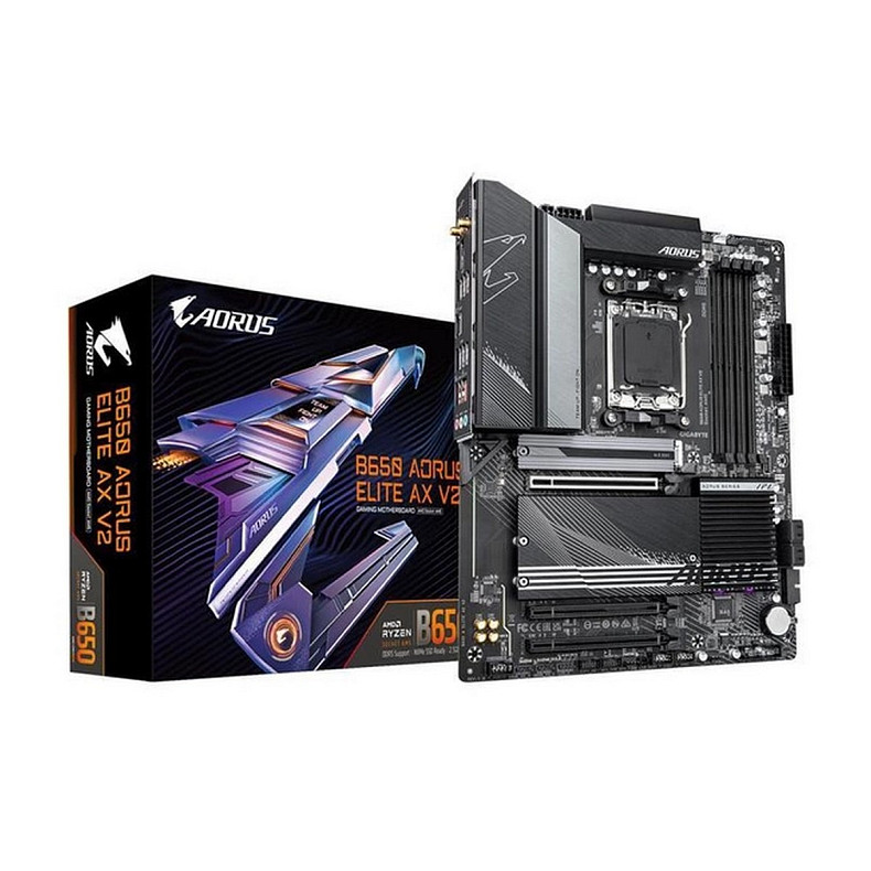 Материнська плата Gigabyte B650 Aorus Elite AX V2 Socket AM5