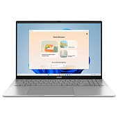 Ноутбук ASUS Vivobook S 16 M3607HA-RP010 16" WUXGA IPS, AMD R7-260, 16GB, F512GB, UMA, NoOS, Серебр.