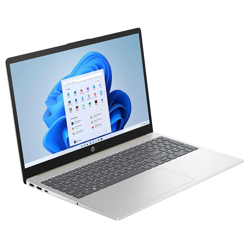 Ноутбук HP 15-fd0086ua 15.6" FHD IPS AG, Intel N200, 8GB, F256GB, золотистий (9H8Q1EA)