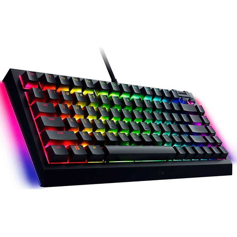Клавиатура механическая RAZER BlackWidow V4 75%, Black (RZ03-05000100-R3M1)