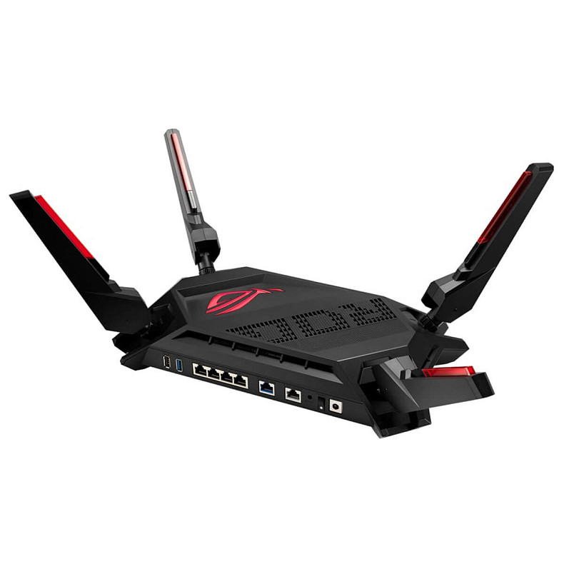 Wi-Fi Роутер ASUS GT-AX6000 4xGE LAN 1x2.5GE LAN 1x2.5GE WAN 1xUSB 3.1 1xUSB 2.0 MU-MIMO OFDMA MES