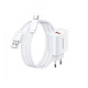 Зарядний пристрій Remax Kiddy Series 18W White (1USB 2.1 А) + кабель USB Type-C