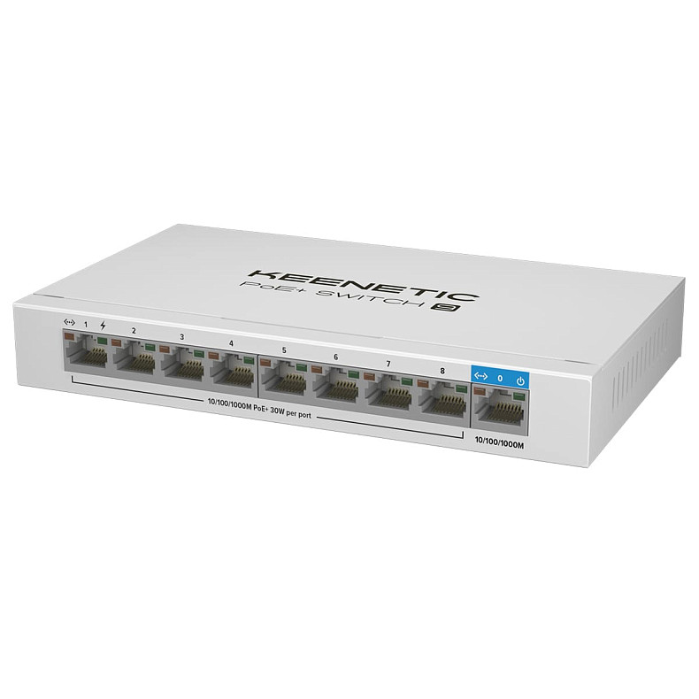 Коммутатор Keenetic PoE+ Switch 9 (KN-4710)