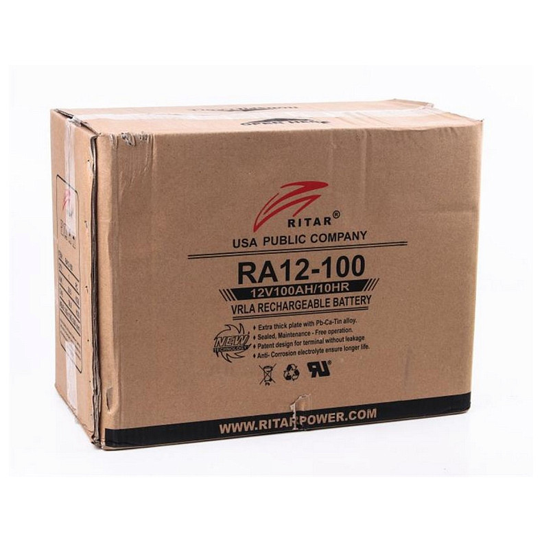 Акумуляторна батарея Ritar 12V 100AH AGM (RA12-100)