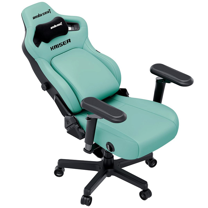 Крісло ігрове Anda Seat Kaiser 4 V2 Size XL Green PVC