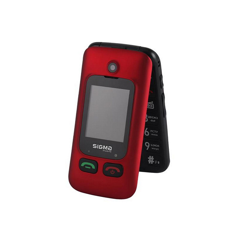 Мобільний телефон Sigma mobile Comfort 50 Dual Sim Red/Black (4827798212516)