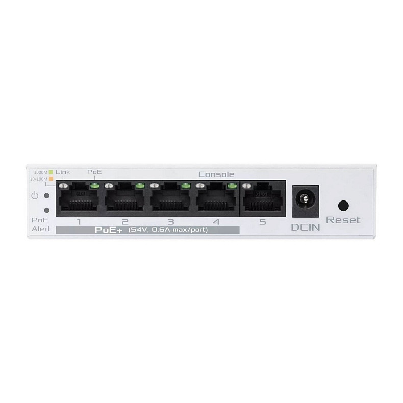 Коммутатор ASUS ExpertWiFi EBP15 5xGE (4xPoE), 60Вт, Управляемый L2+