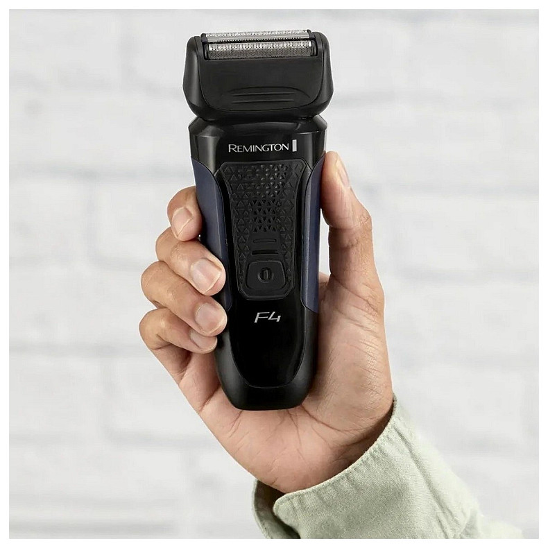 Бритва электрическая Remington сеточная F4 STYLE SERIES, бритв.головок-3, сух.+влажн., триммер, черный