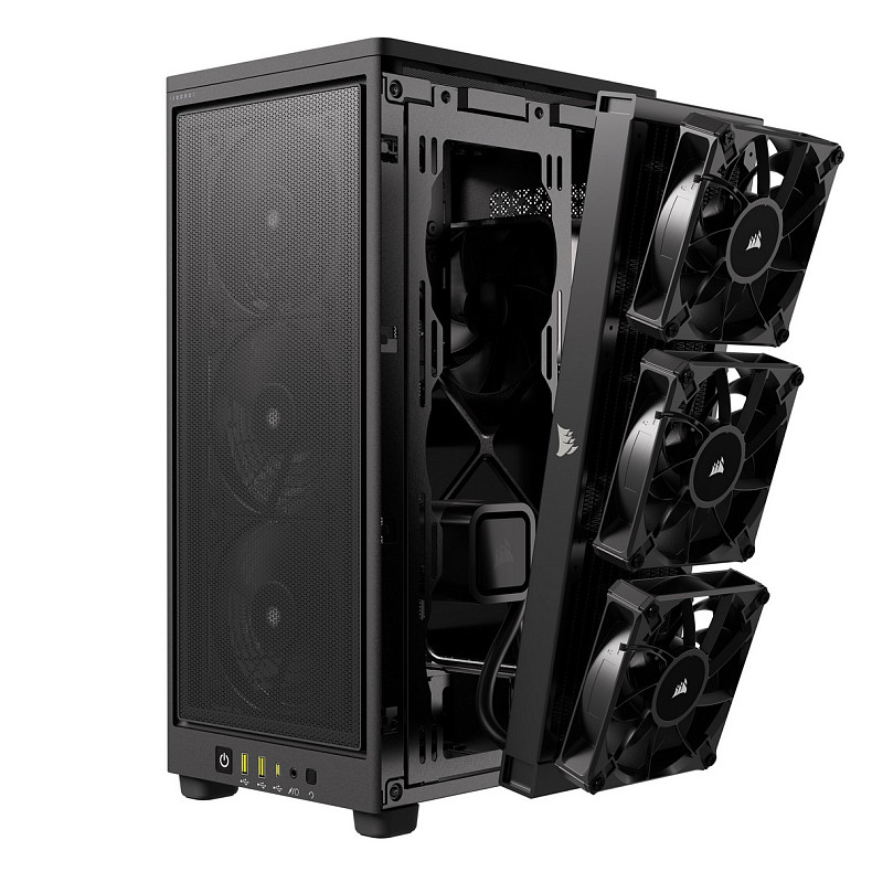 Корпус Corsair 2000D Airflow Black (CC-9011244-WW) без БП