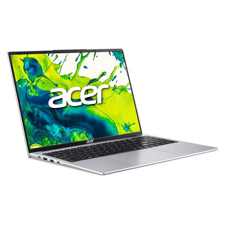Ноутбук Acer Aspire Lite AL16-54P 16" WUXGA IPS, Intel i3-1305U, 16GB, F512GB, UMA, Lin, сріблястий