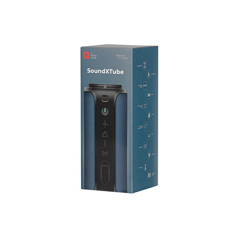 Акустическая система 2E SoundXTube TWS, MP3, Wireless, Waterproof Blue