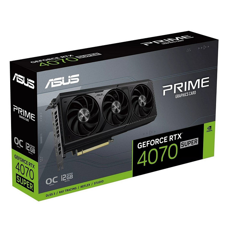 Видеокарта Asus RTX 4070 12GB GDDR6X Prime OC (PRIME-RTX4070-O12G)