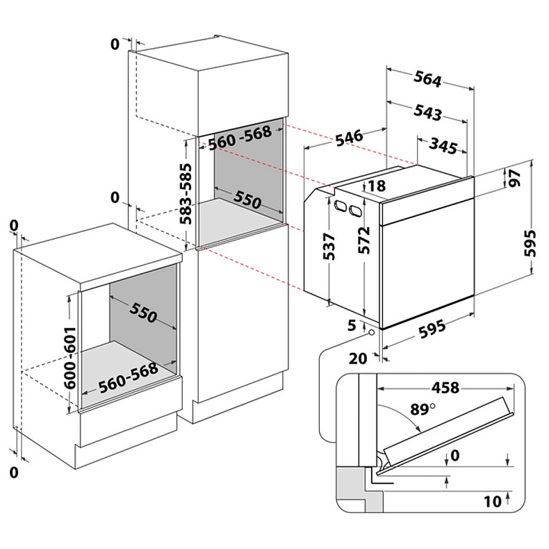 Духова шафа Whirlpool AKZ9 6290 NB