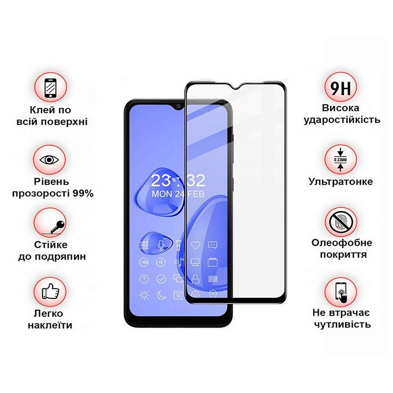 Захисне скло BeCover Samsung Galaxy A04 SM-A045/A04s SM-A047 Black (708137)